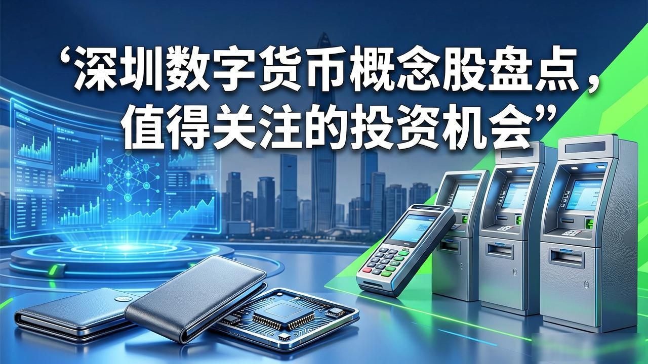 深圳数字货币概念股盘点，值得关注的投资机会