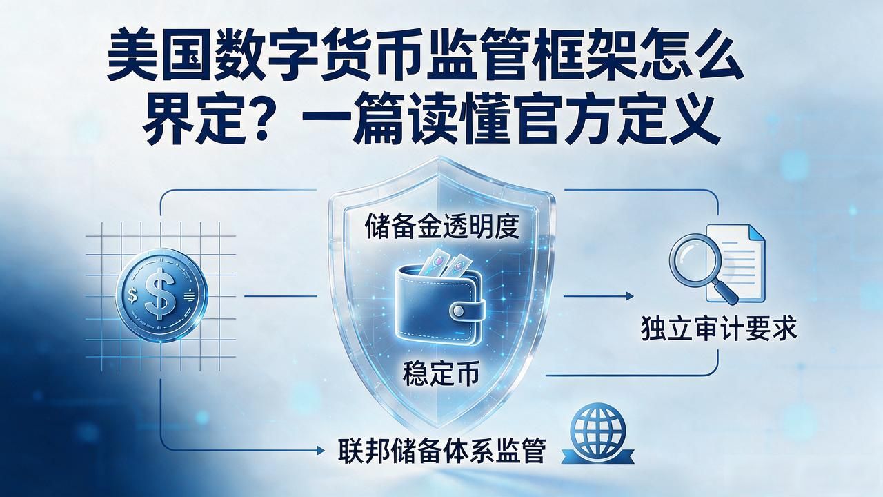 美国数字货币监管框架怎么界定？一篇读懂官方定义