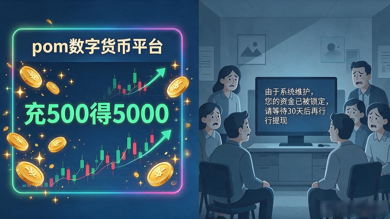 pom数字货币平台到底靠不靠谱？交过学费的人说几句大实话