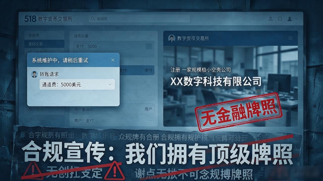 518数字货币交易所靠谱吗？一个亏了八万的人说句实话