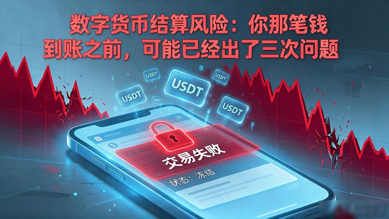数字货币结算风险：你那笔钱到账之前，可能已经出了三次问题