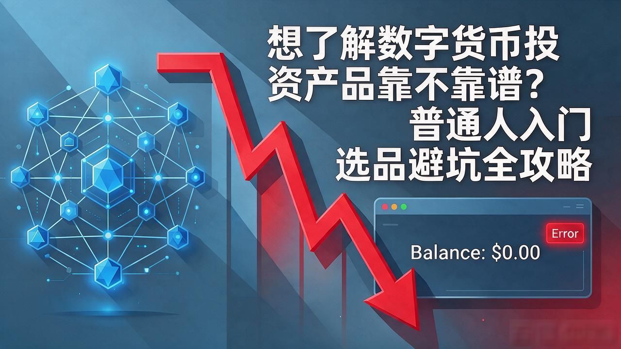 想了解数字货币投资产品靠不靠谱？普通人入门选品避坑全攻略
