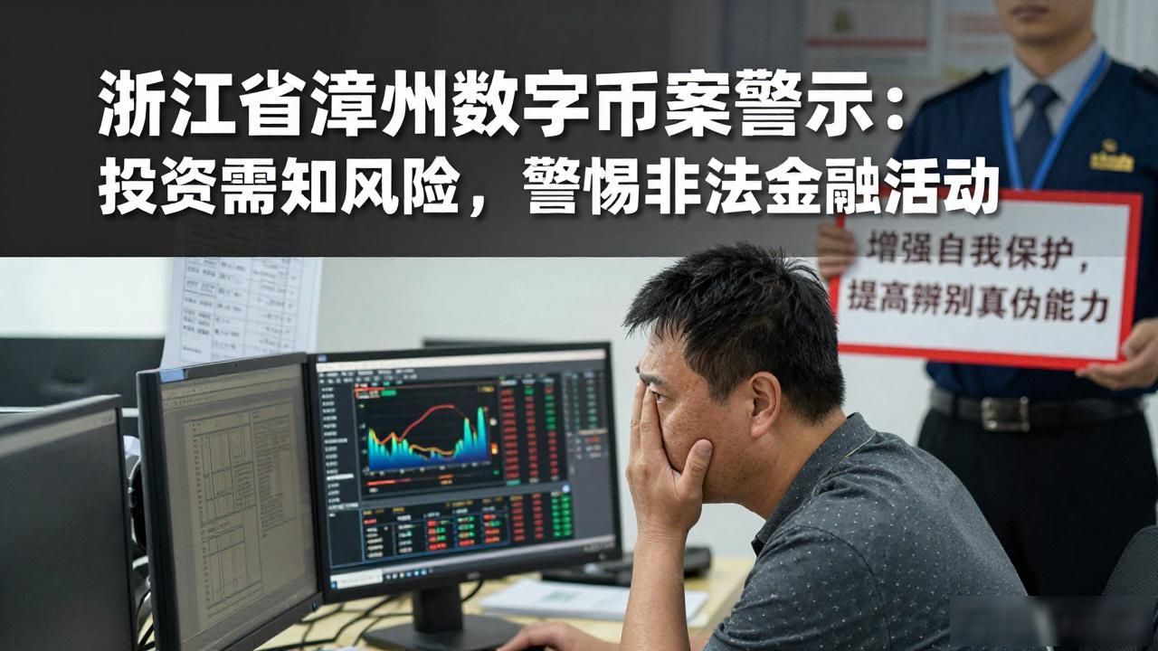 浙江省漳州数字货币案警示：投资需知风险，警惕非法金融活动