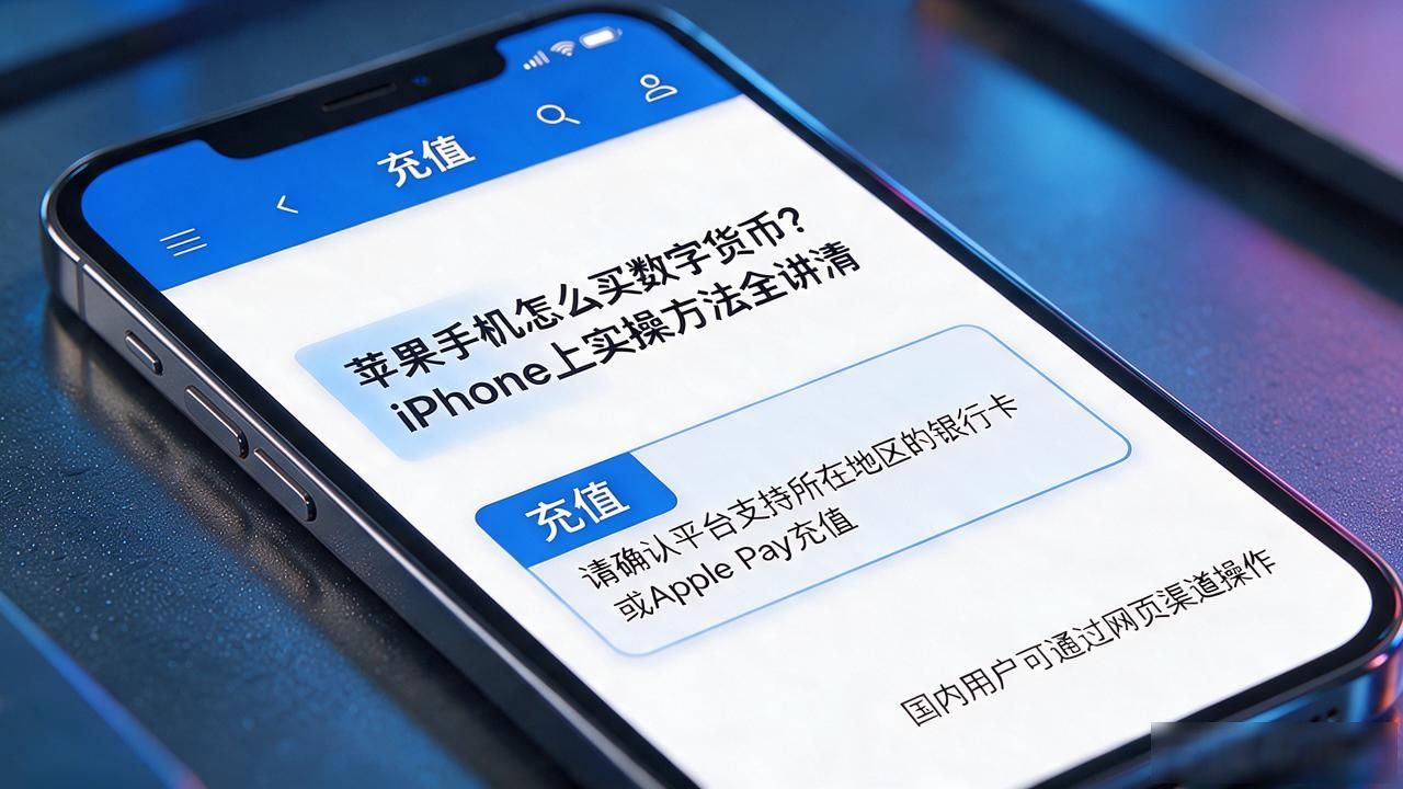 苹果手机怎么买数字货币？iPhone上实操方法全讲清