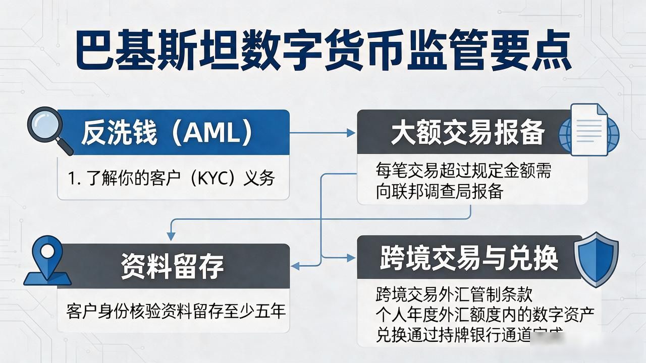 巴基斯坦数字货币规定有哪些？2026监管要点一次说清