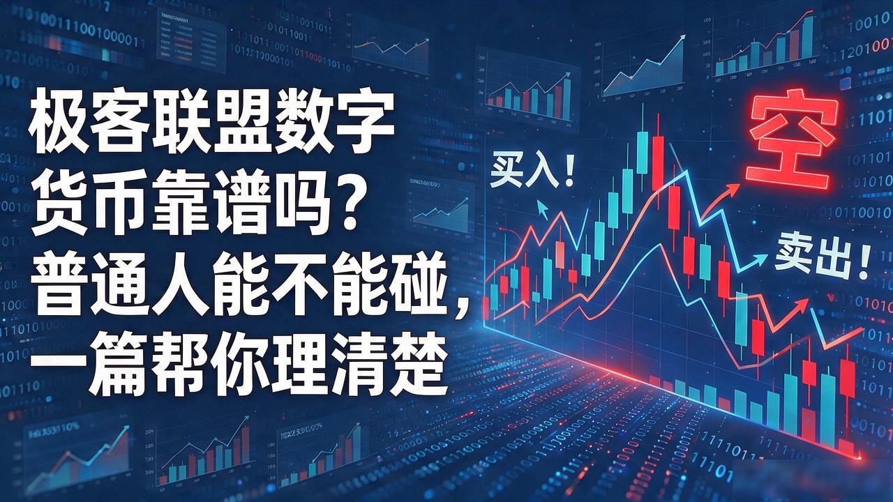 极客联盟数字货币靠谱吗？普通人能不能碰，一篇帮你理清楚