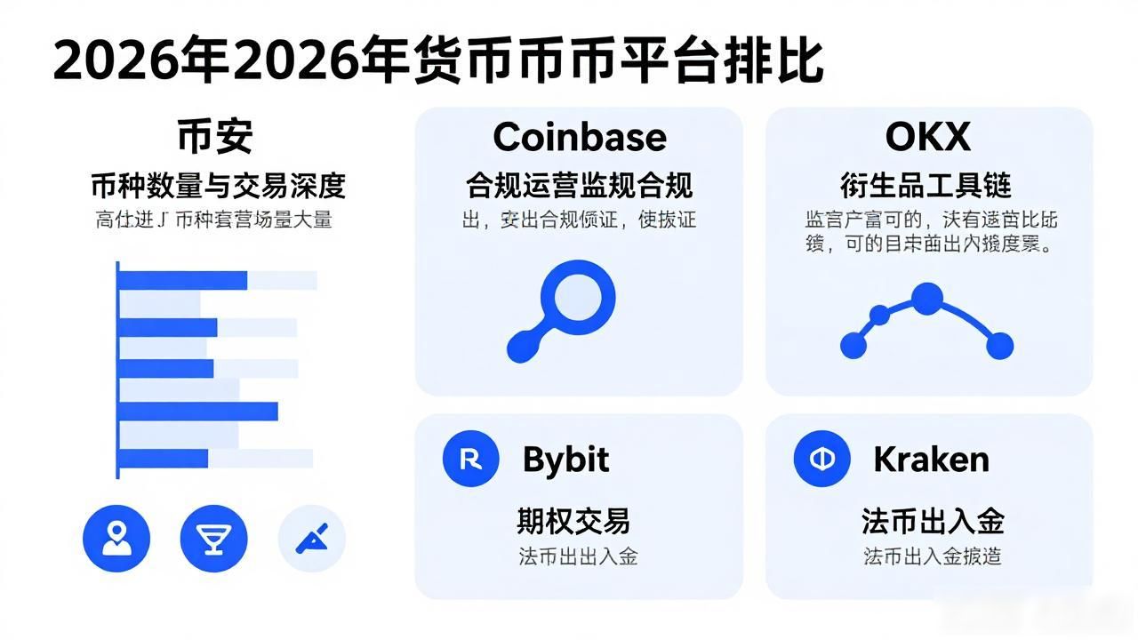 数字货币互联网排名：2026主流平台谁强谁弱，普通人别被忽悠
