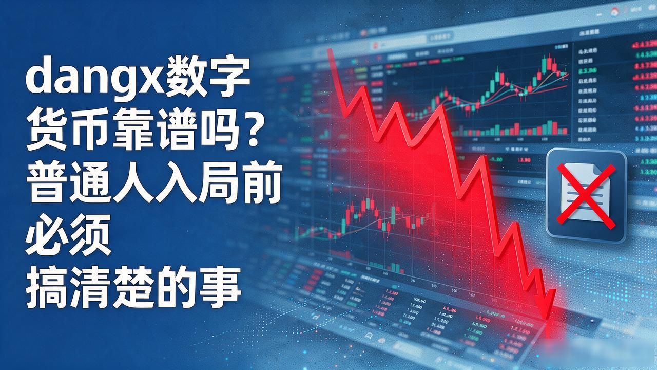 dangx数字货币靠谱吗？普通人入局前必须搞清楚的事