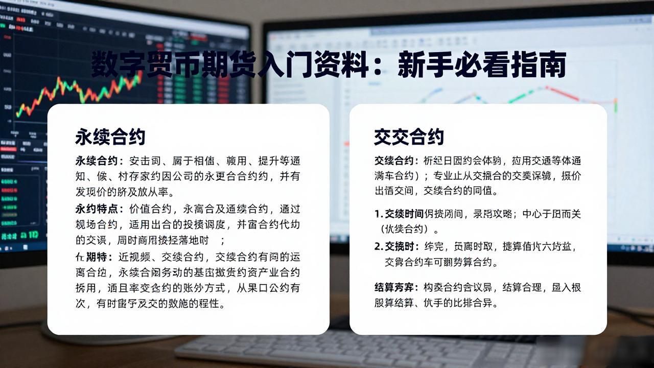 数字货币期货入门资料：新手必看指南