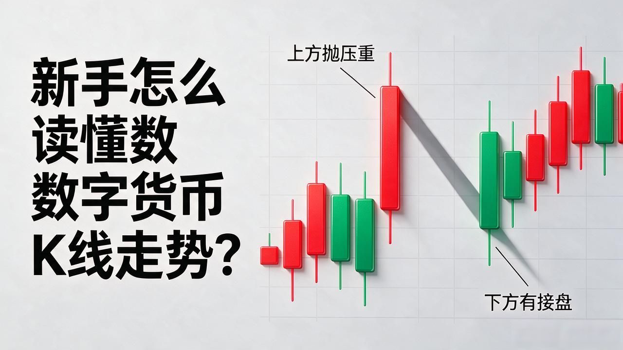 新手怎么读懂数字货币K线走势？把这几样搞明白就基本够用了