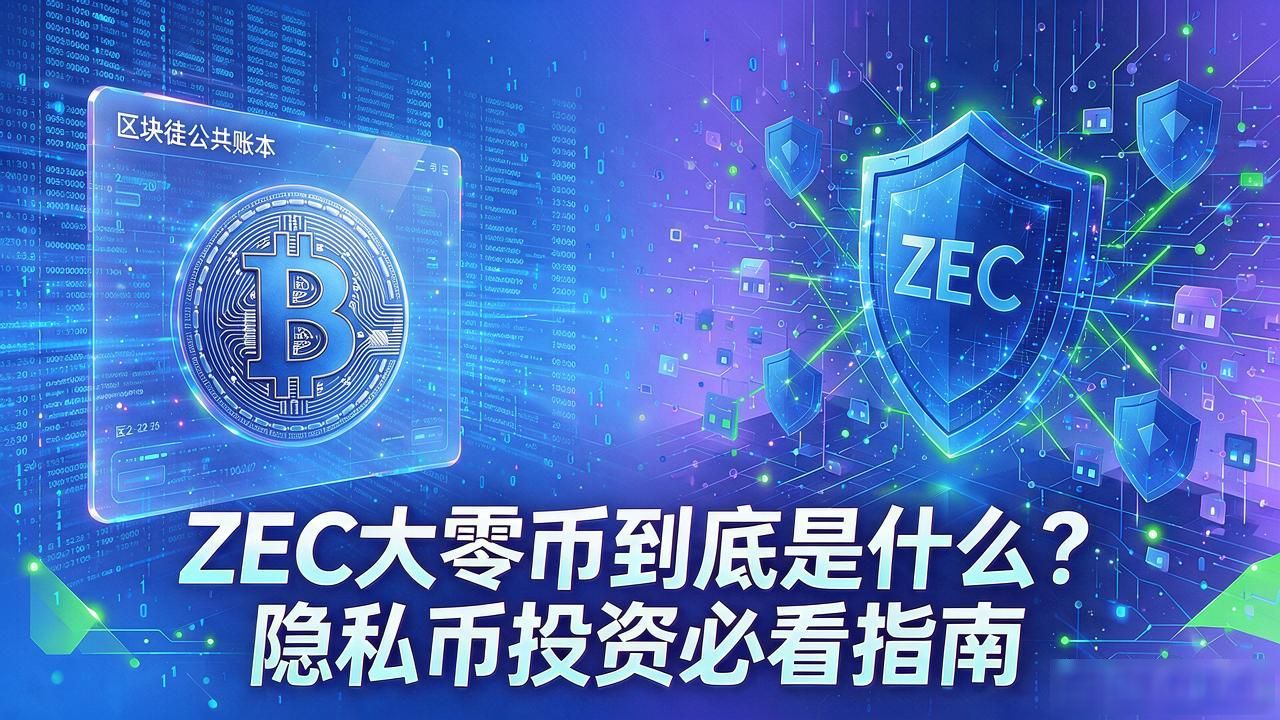 ZEC大零币到底是什么？隐私币投资必看指南