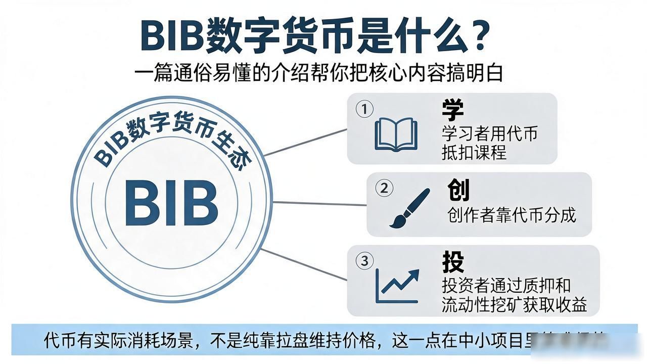 BIB数字货币是什么？一篇通俗易懂的介绍帮你把核心内容搞明白