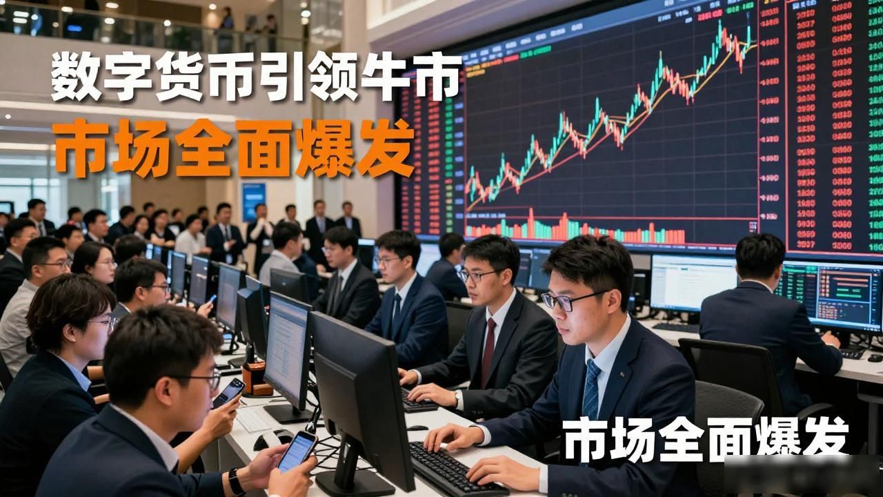 a股数字货币狂欢日，涨停潮背后散户该清醒还是上车