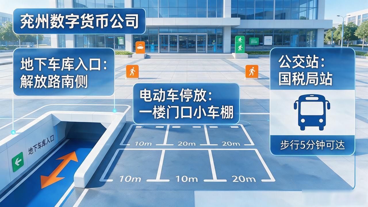想找兖州数字货币公司地址？公交怎么坐，停车怎么停