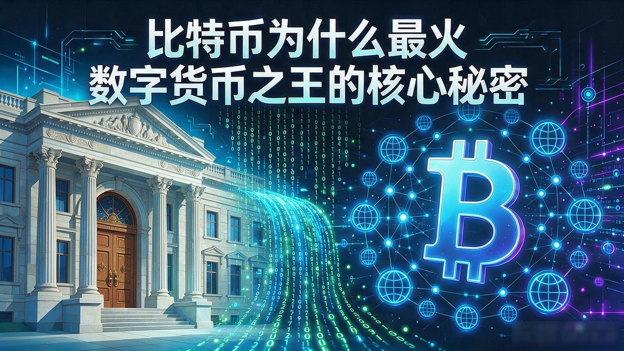 比特币为什么最火 数字货币之王的核心秘密