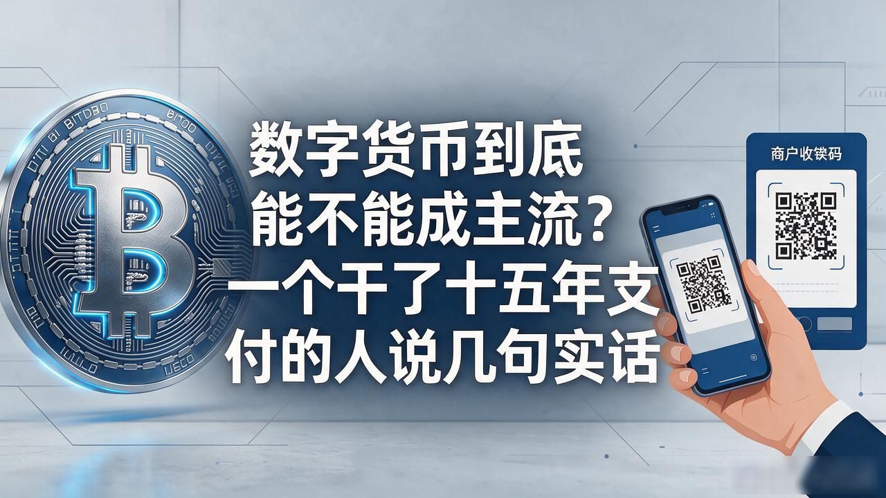 数字货币到底能不能成主流？一个干了十五年支付的人说几句实话